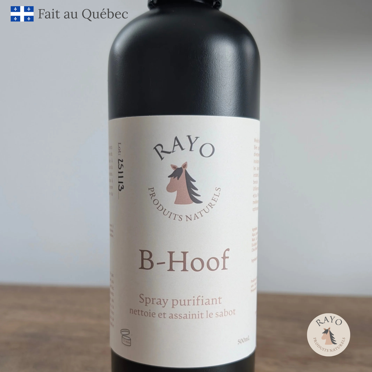 B-Hoof – Spray nettoyant pour sabots