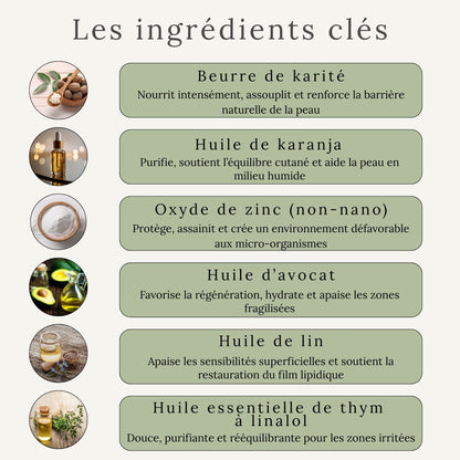 Baume paturons abîmés