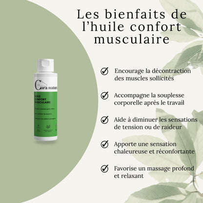 Huile confort musculaire