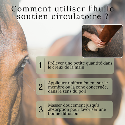 Huile soutien circulatoire