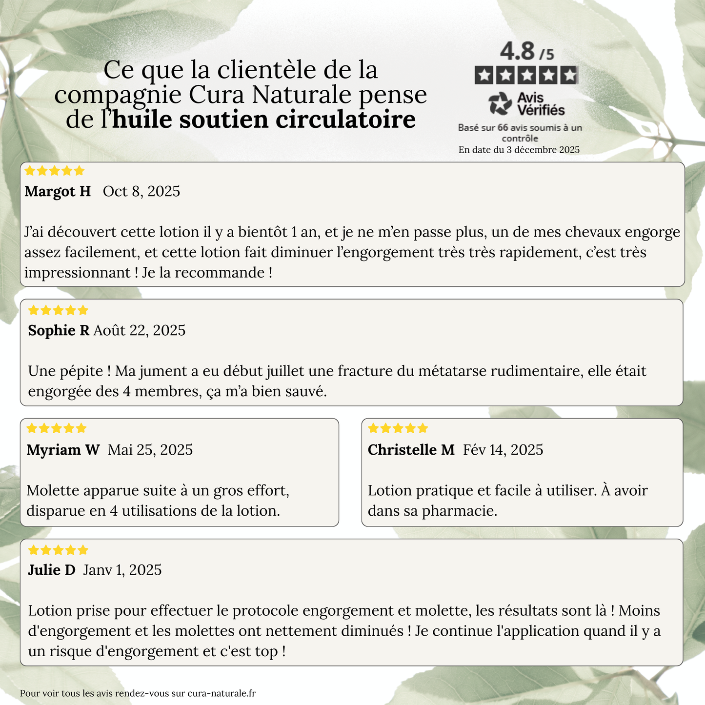 Huile soutien circulatoire