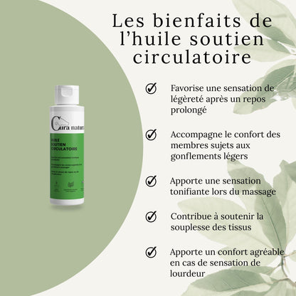 Huile soutien circulatoire