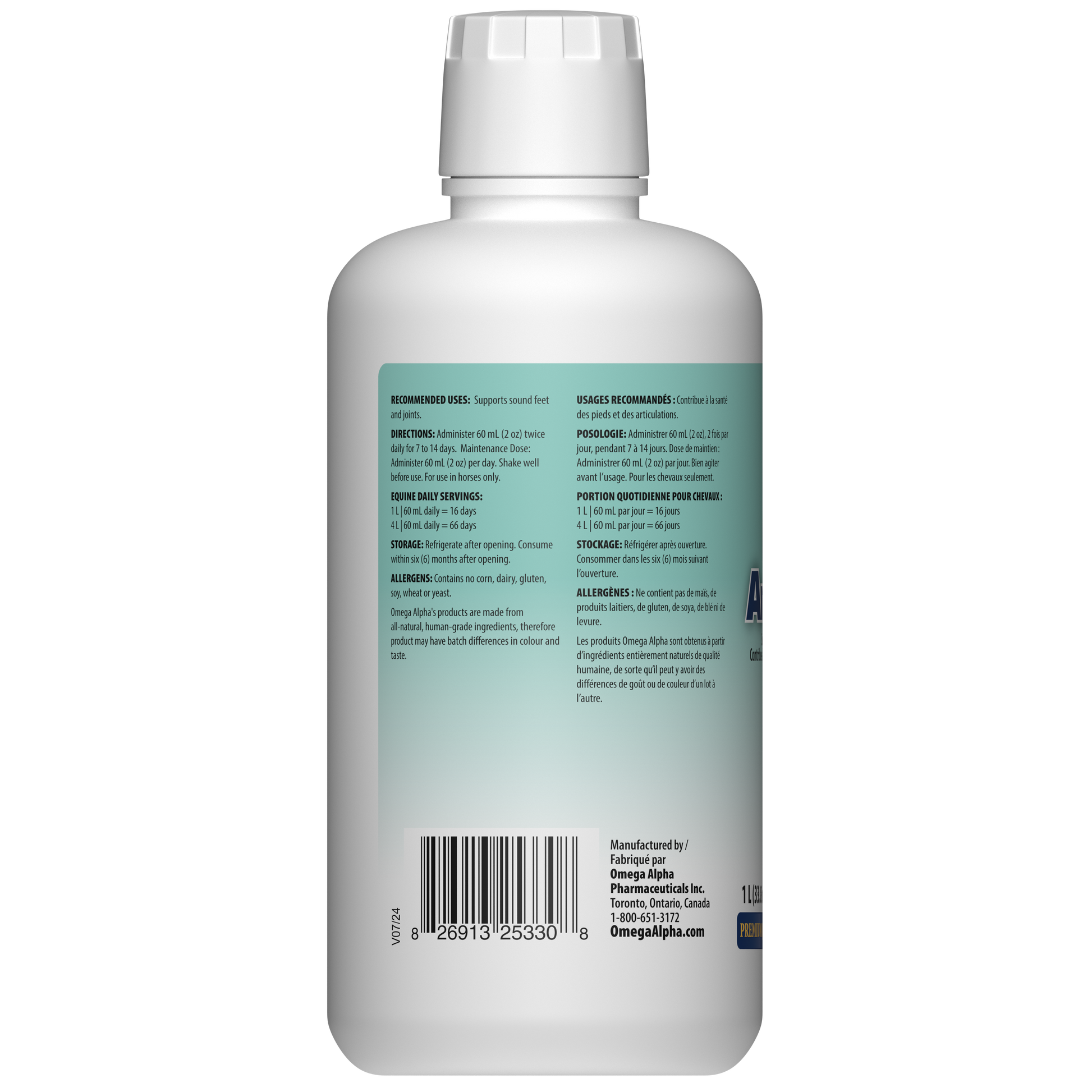 Antiflam – Inflammation, pieds sensibles et récupération musculaire 1 litre