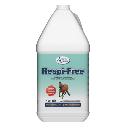 Complément naturel pour le soutien respiratoire du cheval – Respi-Free