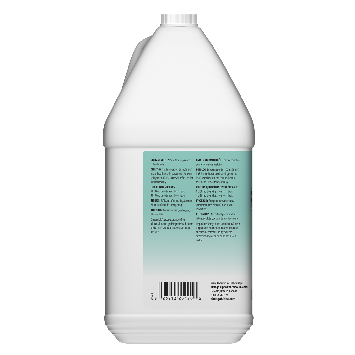 Complément naturel pour le soutien respiratoire du cheval – Respi-Free