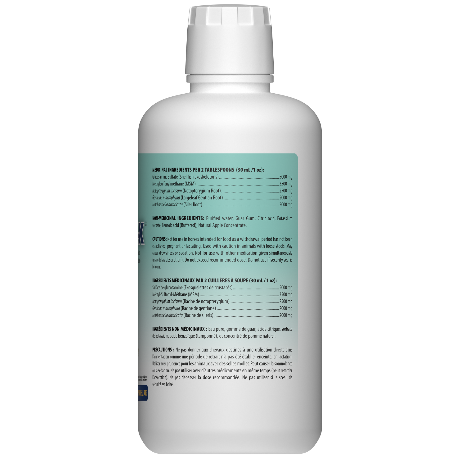 SINEW-X de la marque Omega Alpha – supplément naturel pour le soutien articulaire et locomoteur des chevaux 1 litre